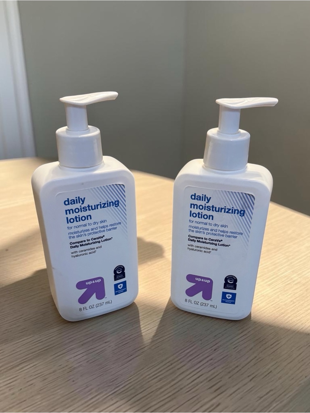 Up & Up Daily Moisturizing Lotion SET of‎ 2 NEW